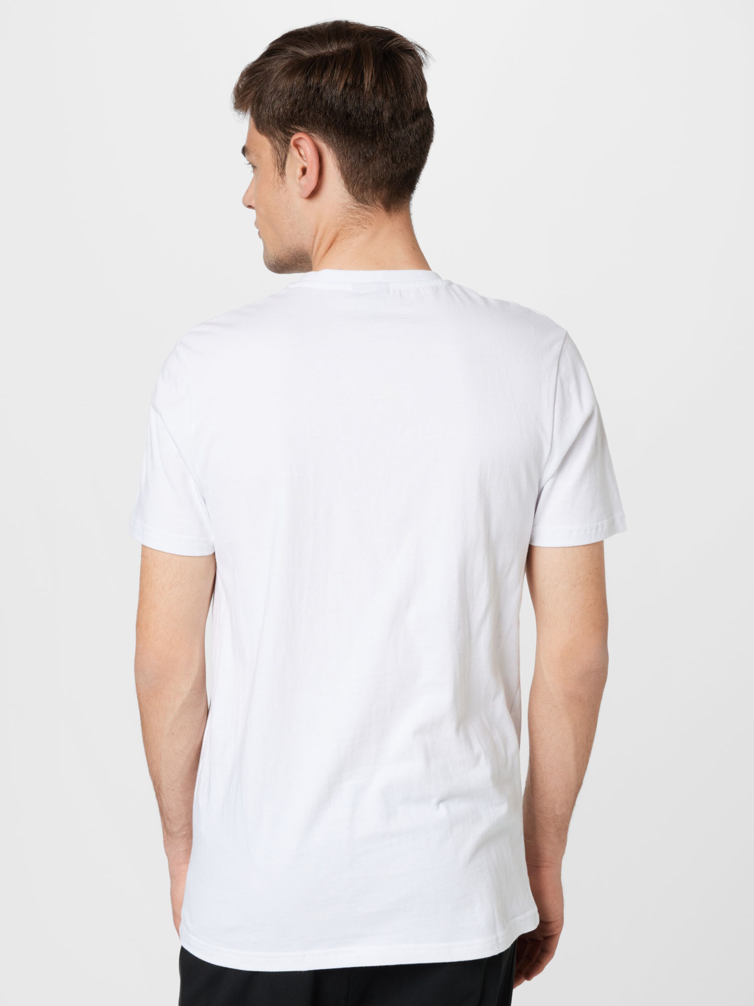 Männer Shirts ELLESSE T-Shirt 'Siebaro' in Weiß - DA14084