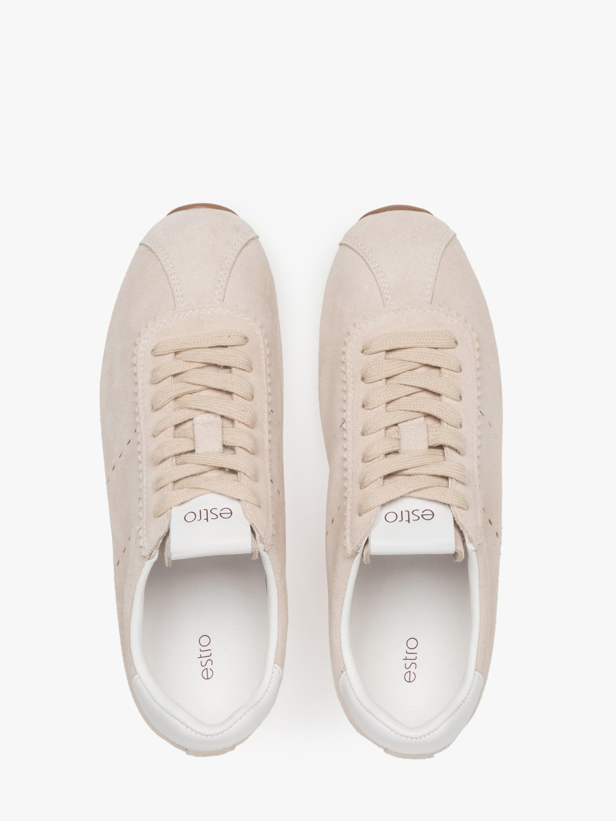 Estro Hög sneaker '302-24101-4' i beige