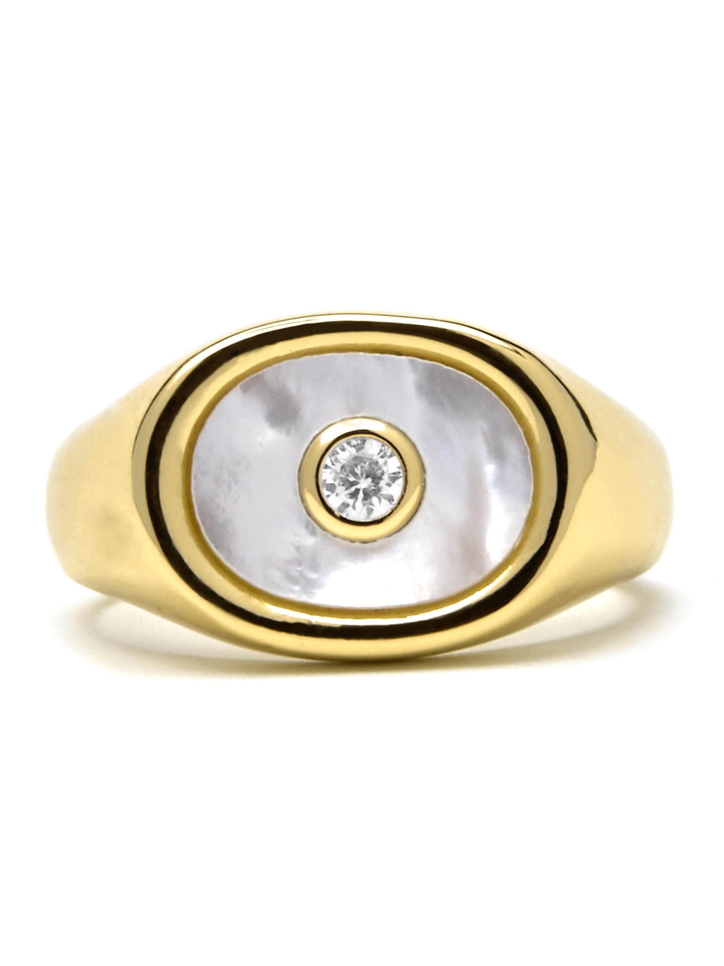 Luxenter - Anillo 'Staxo' en blanco