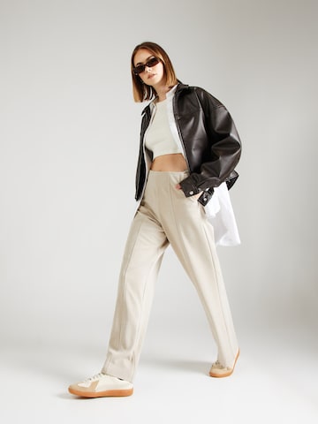 MSCH COPENHAGEN Loosefit Hose 'Mirabelle' in Beige