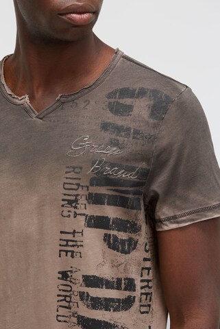 CAMP DAVID T-Shirt in Braun