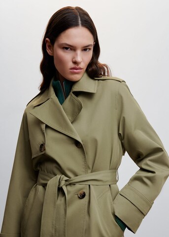 Manteau mi-saison 'Angela' MANGO en vert