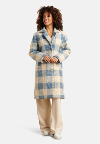 Smashed Lemon Tussenmantel in Blauw: voorkant