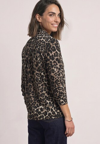 STREET ONE Shirt in Braun