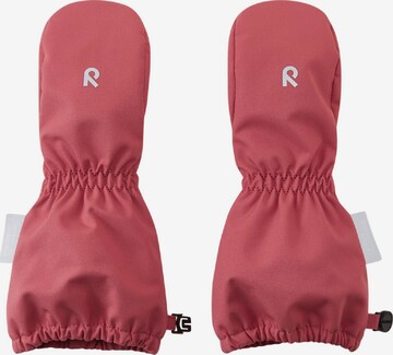 Reima Gloves 'Apuna' in Red: front