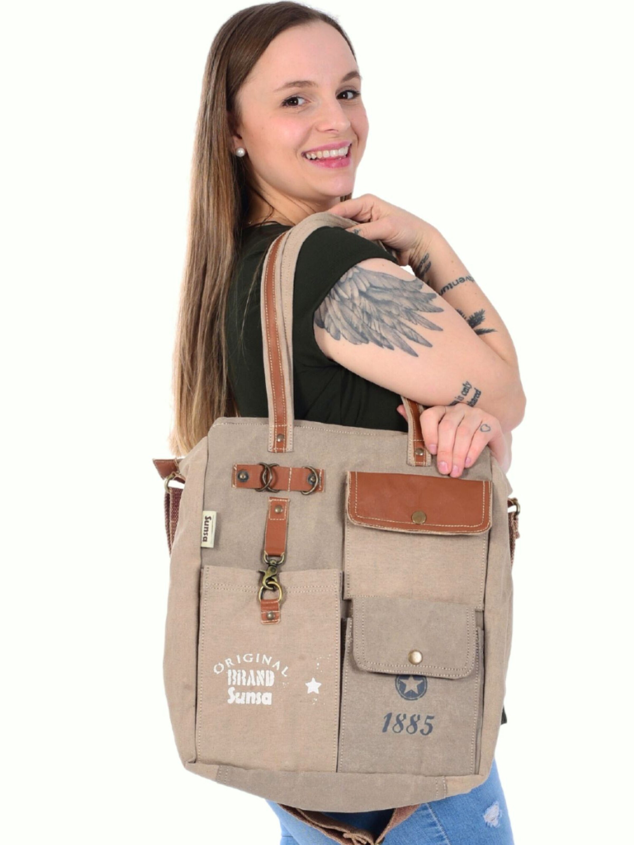 Sunsa Shopper 'Sunsa'‌‌‌‌‌‌ in Braun