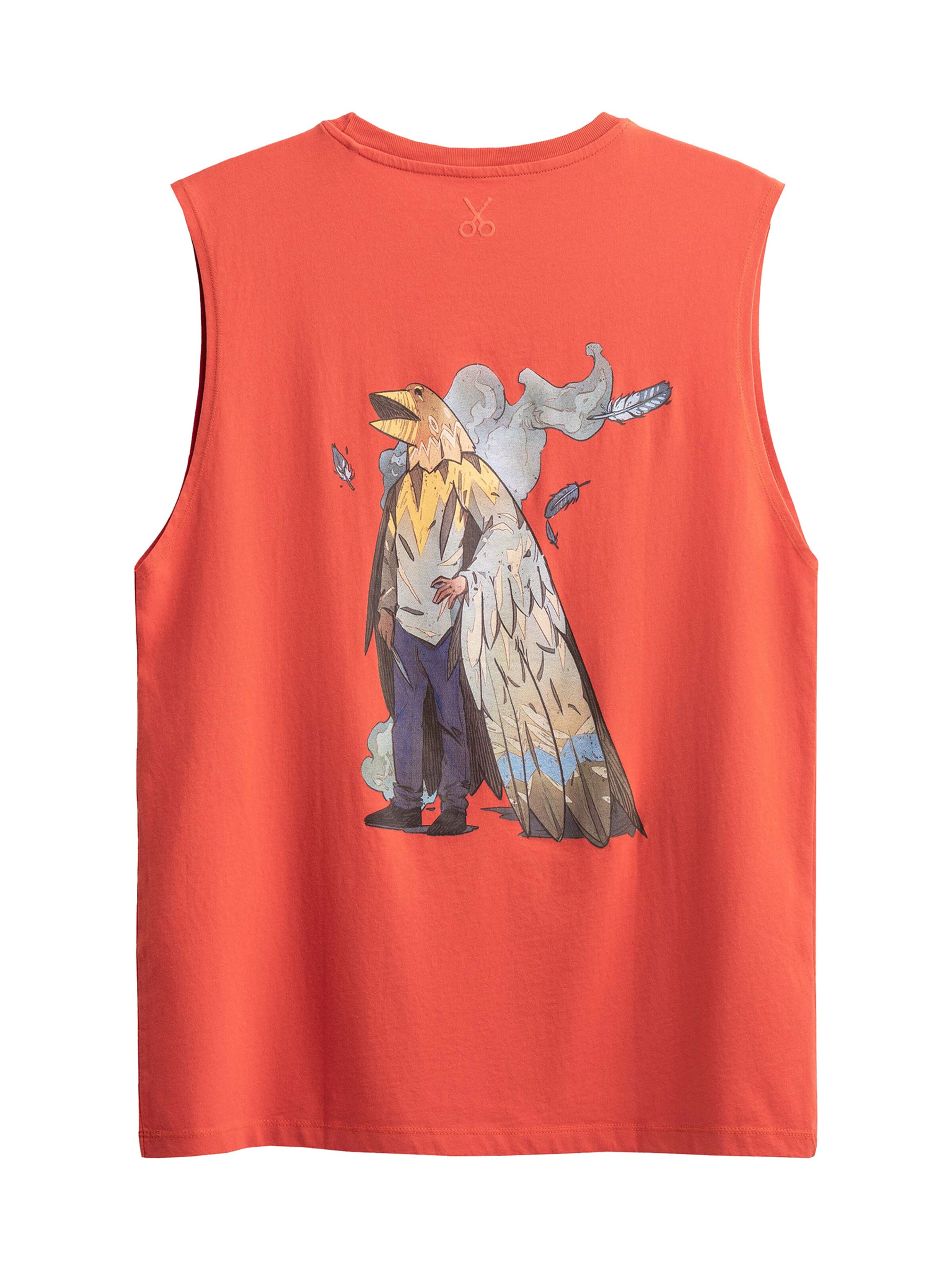 Maglietta 'Heliopause' di Kaft in arancione