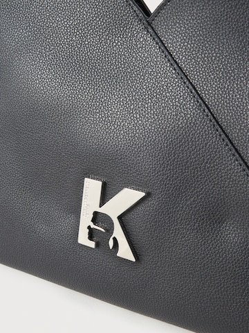 KARL LAGERFELD JEANS Чанта за през рамо 'GEO' в черно