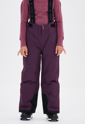 ZigZag Regular Workout Pants 'Provo' in Purple: front