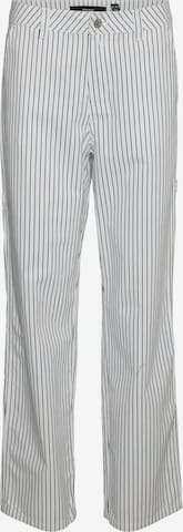 VERO MODA Regular Pants 'Carly' in White: front