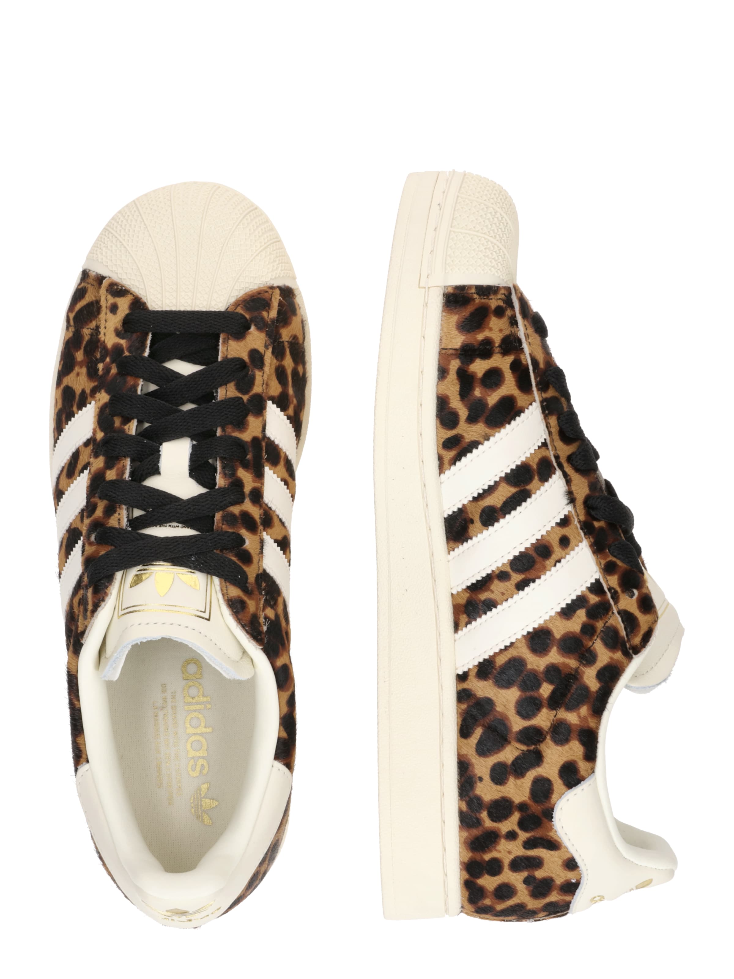 Baskets basses 'Superstar II' ADIDAS ORIGINALS en marron