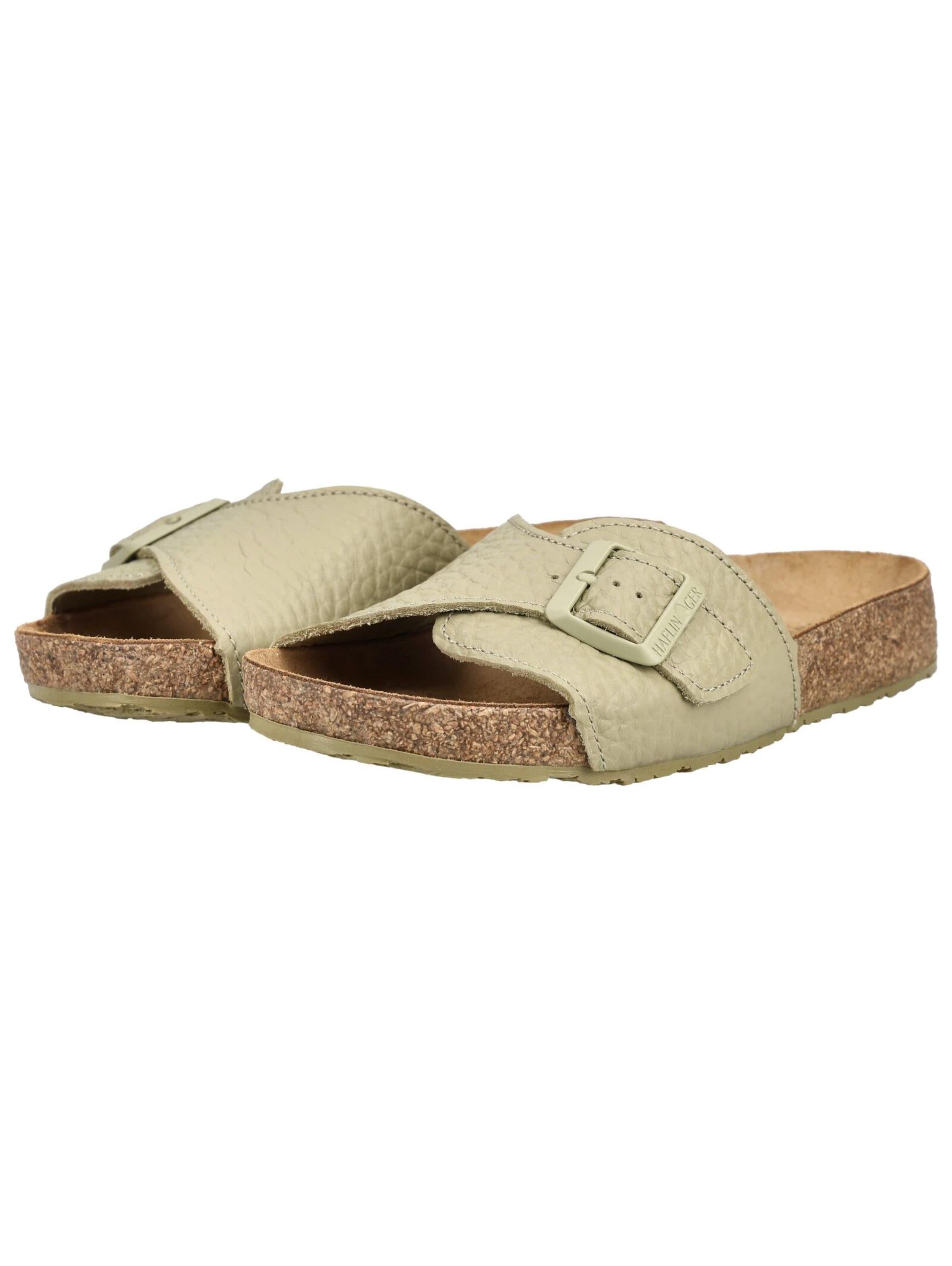 HAFLINGER Pantolette in Beige