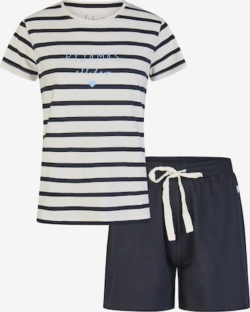 By Louise Pajama in White: front
