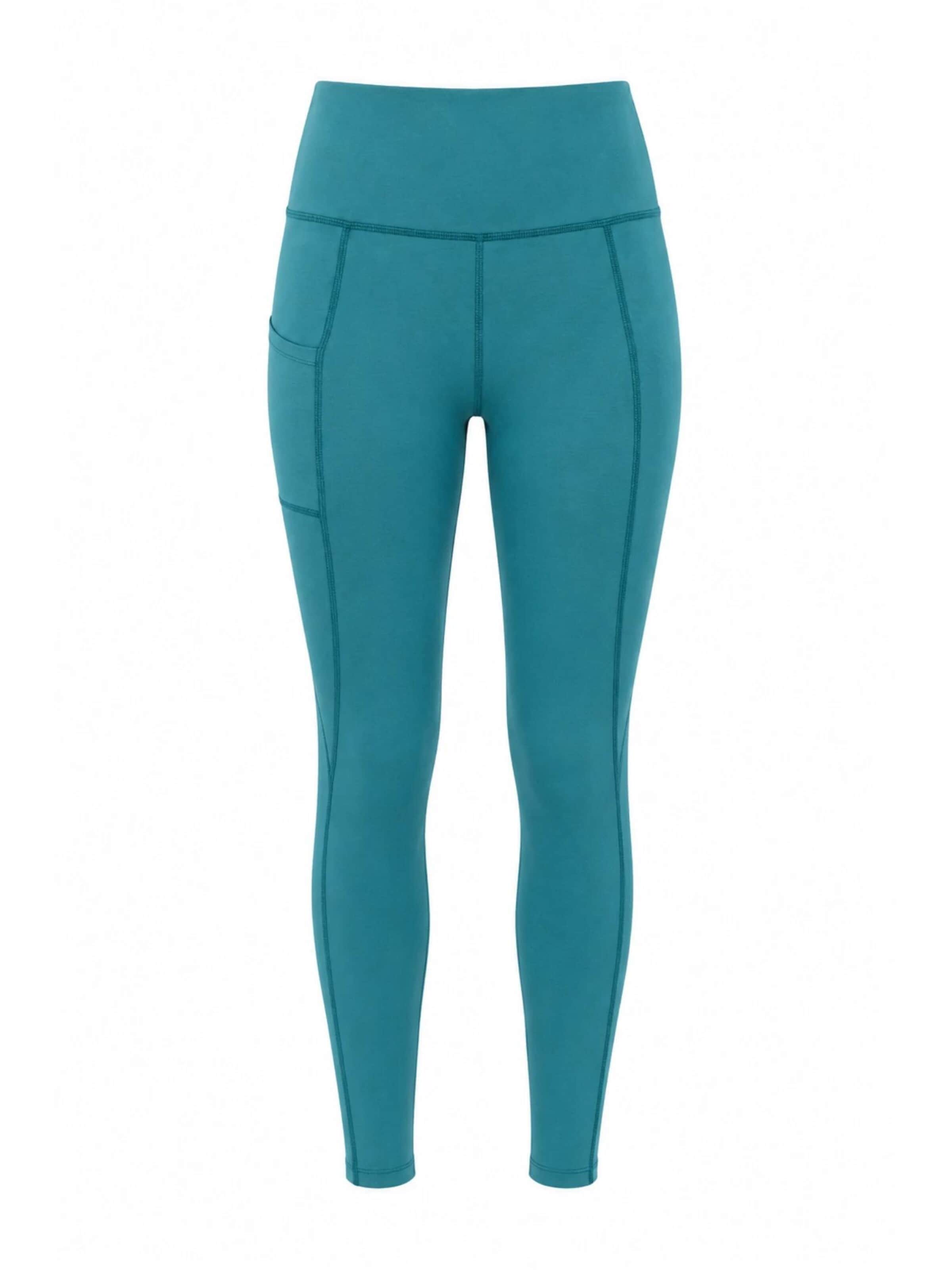 True North Skinny Leggings 'Sportleggings mit Tasche' in Green: front