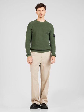 Calvin Klein Jeans Πουλόβερ σε πράσινο