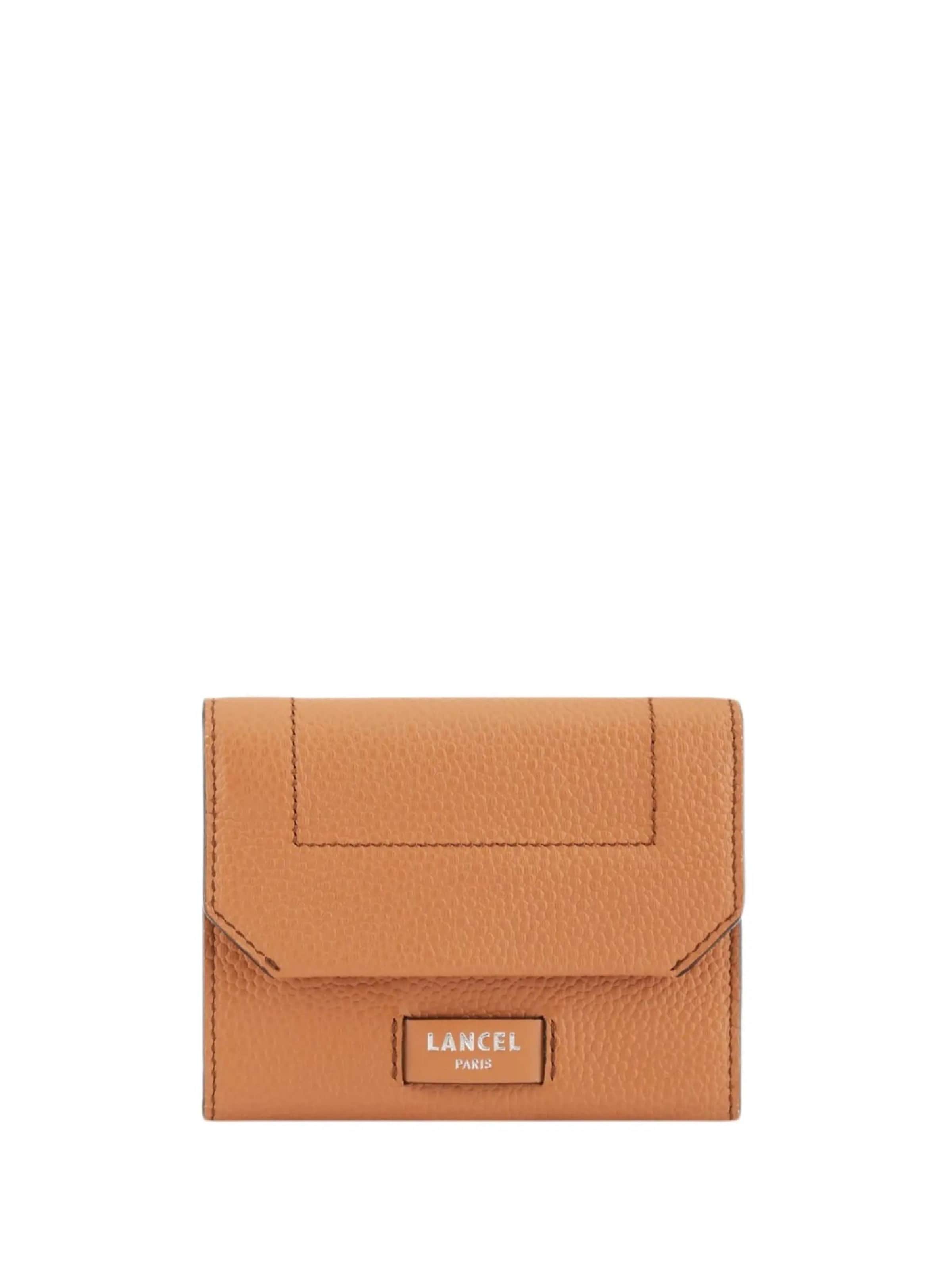 Porte-monnaies Lancel en marron : devant
