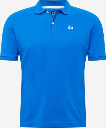 La Martina Shirt in Blauw: voorkant