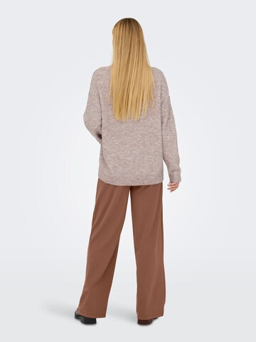 ONLY Pullover 'ONLAzu' in Beige