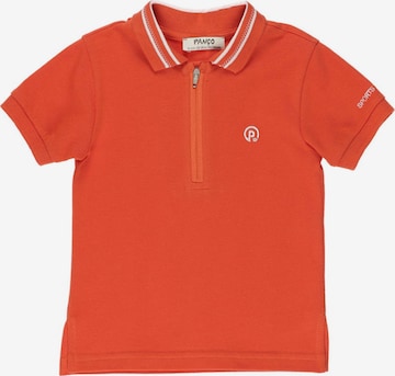 T-Shirt Panço en orange : devant