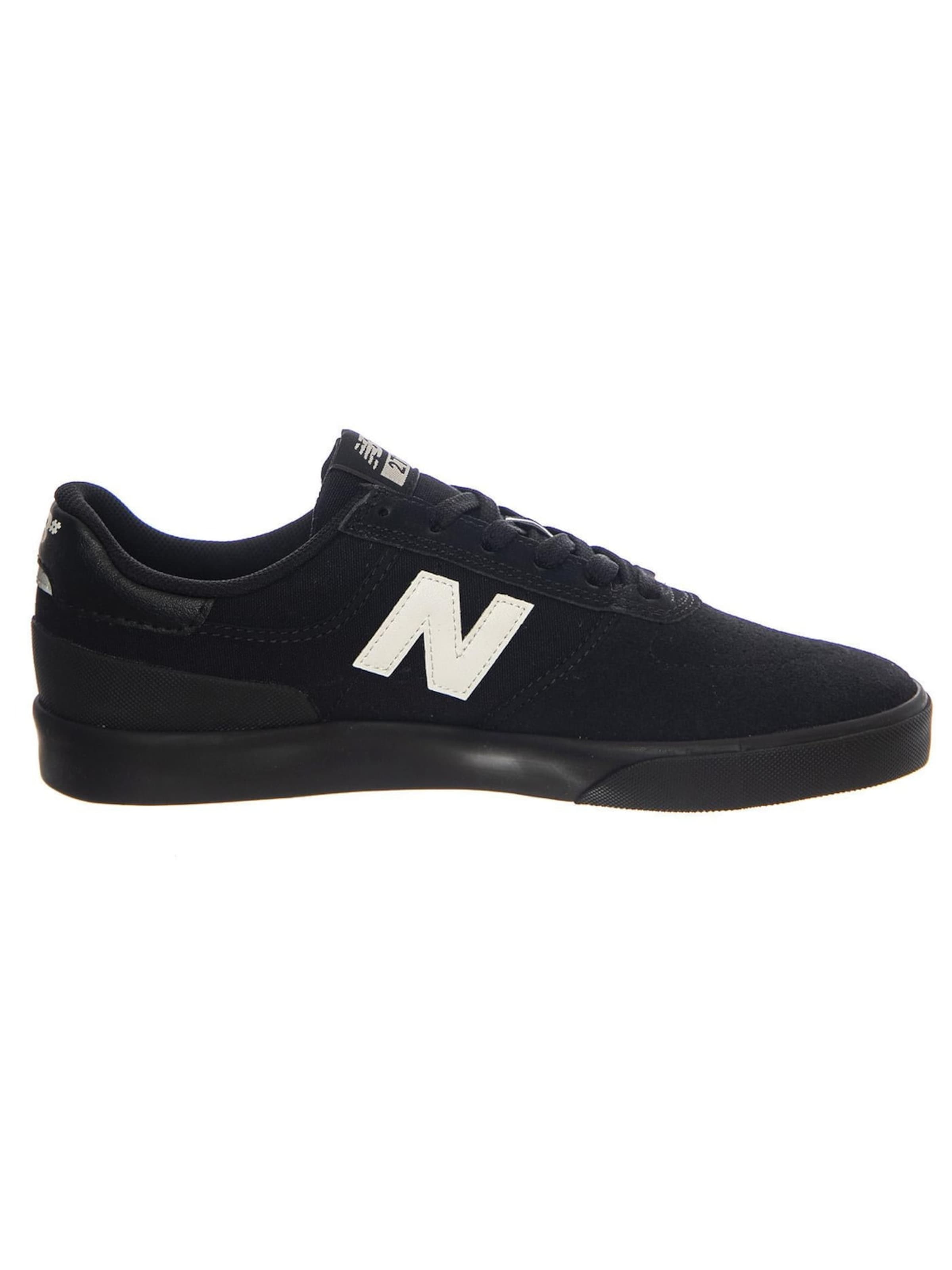 new balance Sportlicher Schnürschuh 'Numeric Skateboarding Black Leather/Textile'‌‌‌‌‌‌ in Schwarz