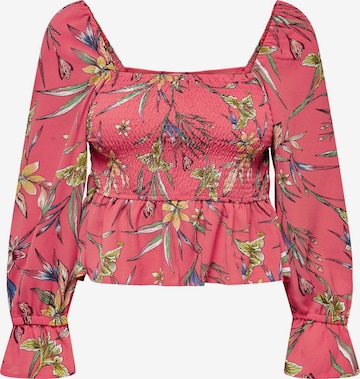 ONLY Blus i rosa: framsida