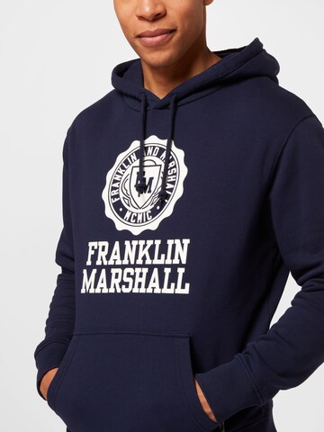 Sweat-shirt FRANKLIN & MARSHALL en bleu