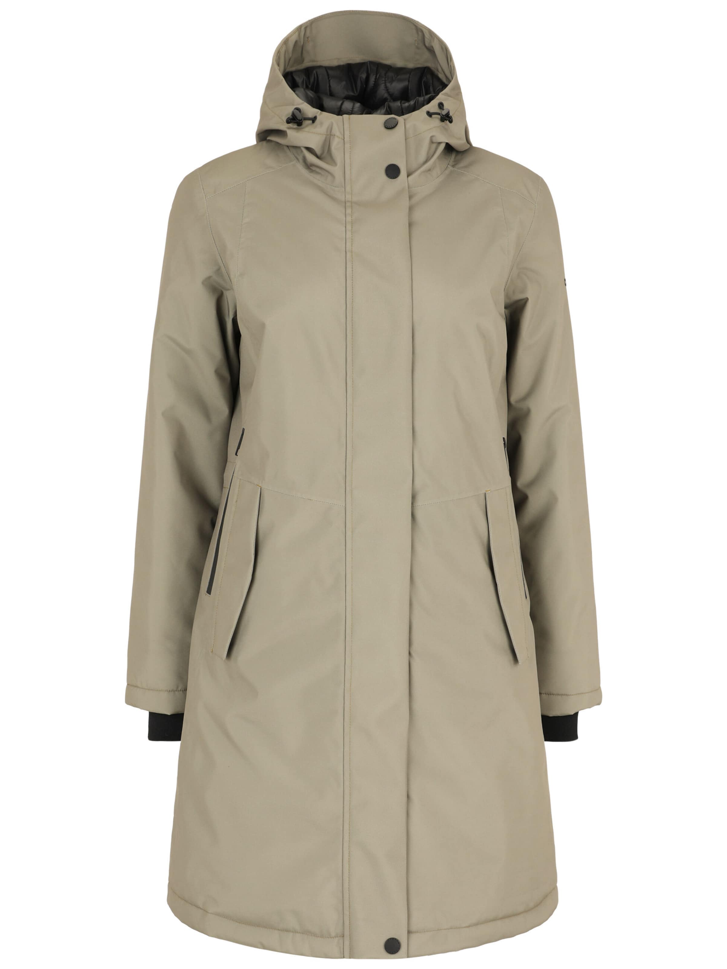 New View Raincoat in Green: front