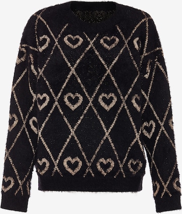 ebeeza Trui in Zwart: voorkant