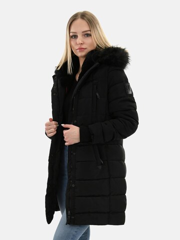 NAVAHOO Winter Coat in Black