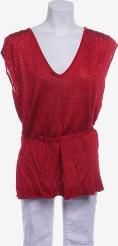 ESCADA Top / Seidentop XXXL in Rot: predná strana