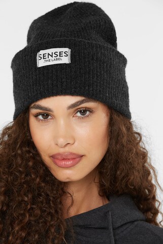 SENSES.THE LABEL Mütze in Schwarz
