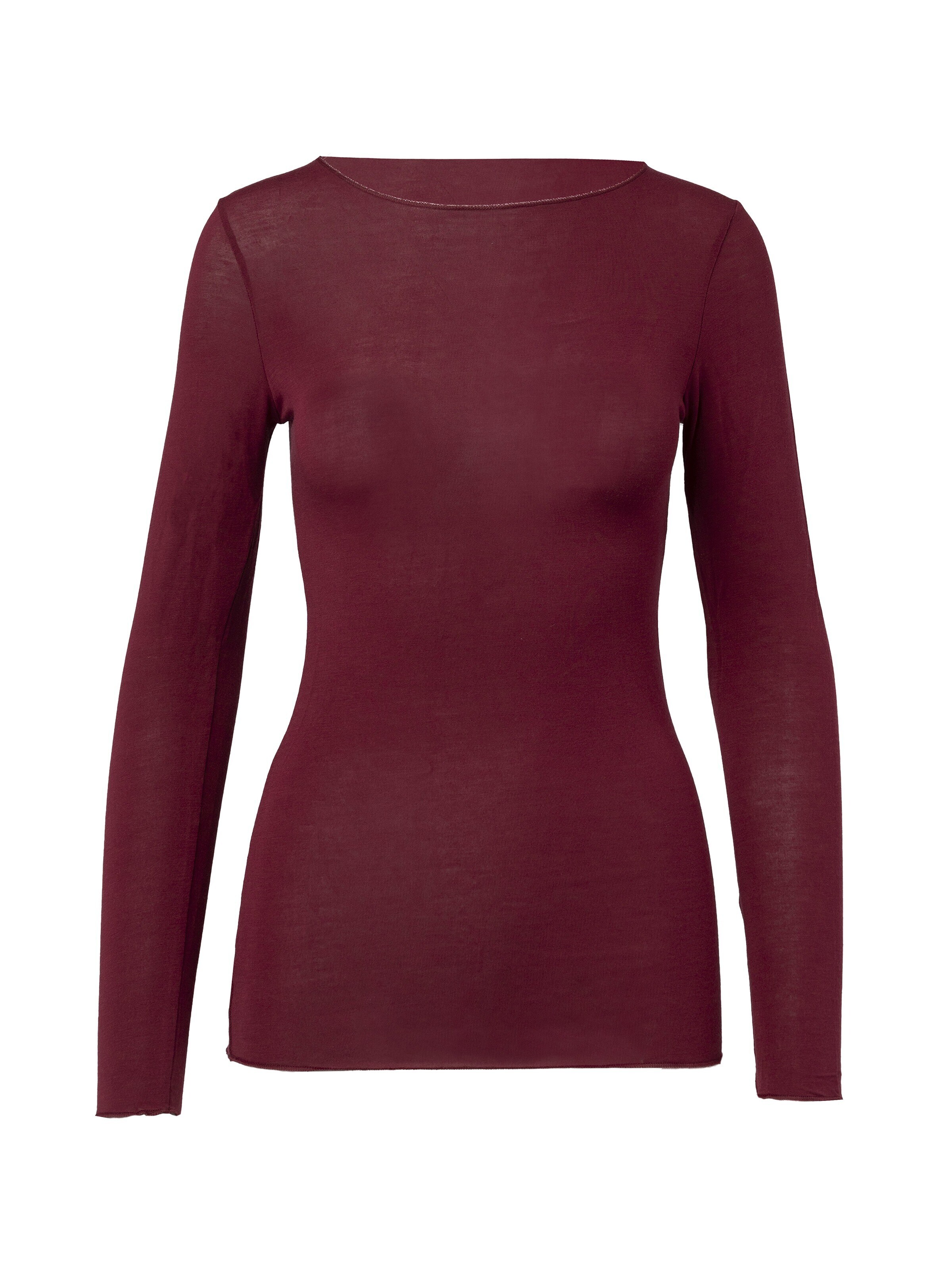 Ciocca Onderhemd 'Cashmere undershirt barchetta' in Rood: voorkant
