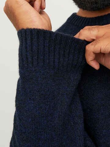 Jack & Jones Plus Sweater 'OLLIE' in Blue