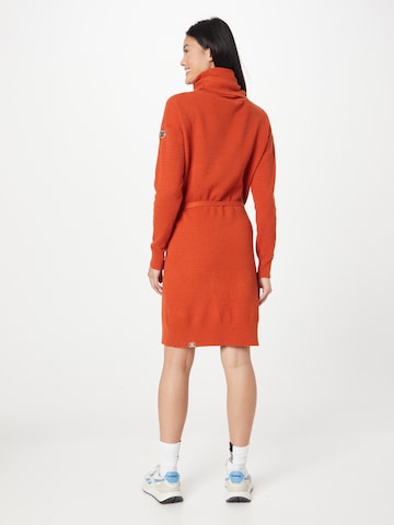 Ragwear Knitted dress 'BABETT' in Orange