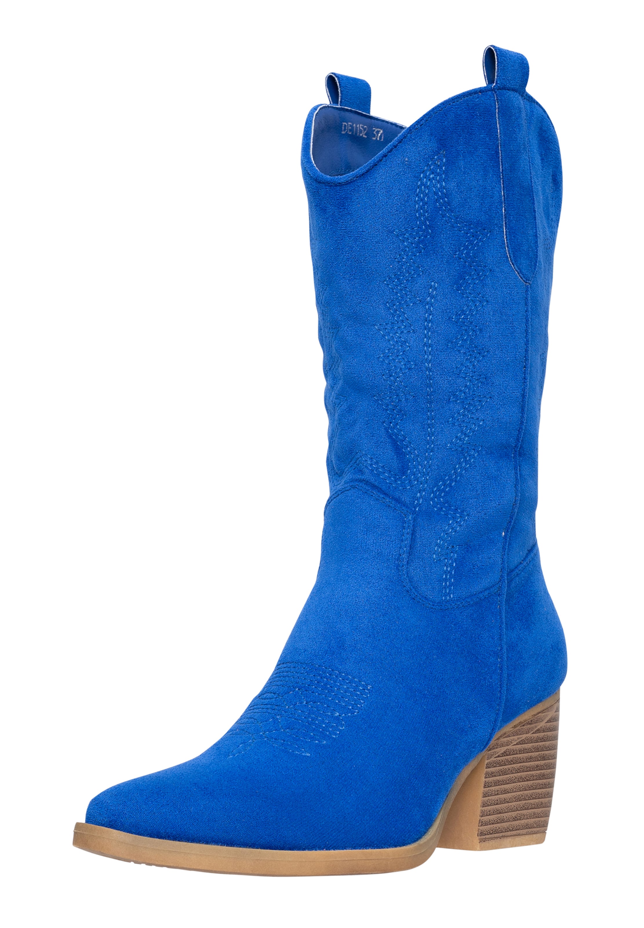 Stivale da cowboy di Salinyang in blu: frontale