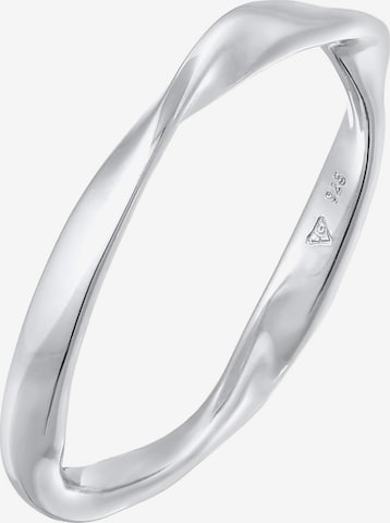 ELLI Ring i silver: framsida