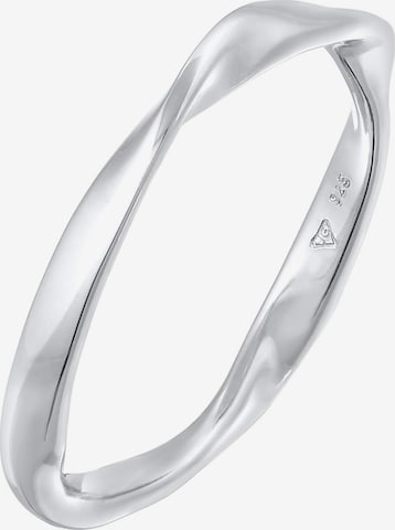 ELLI Ring in Silver: front