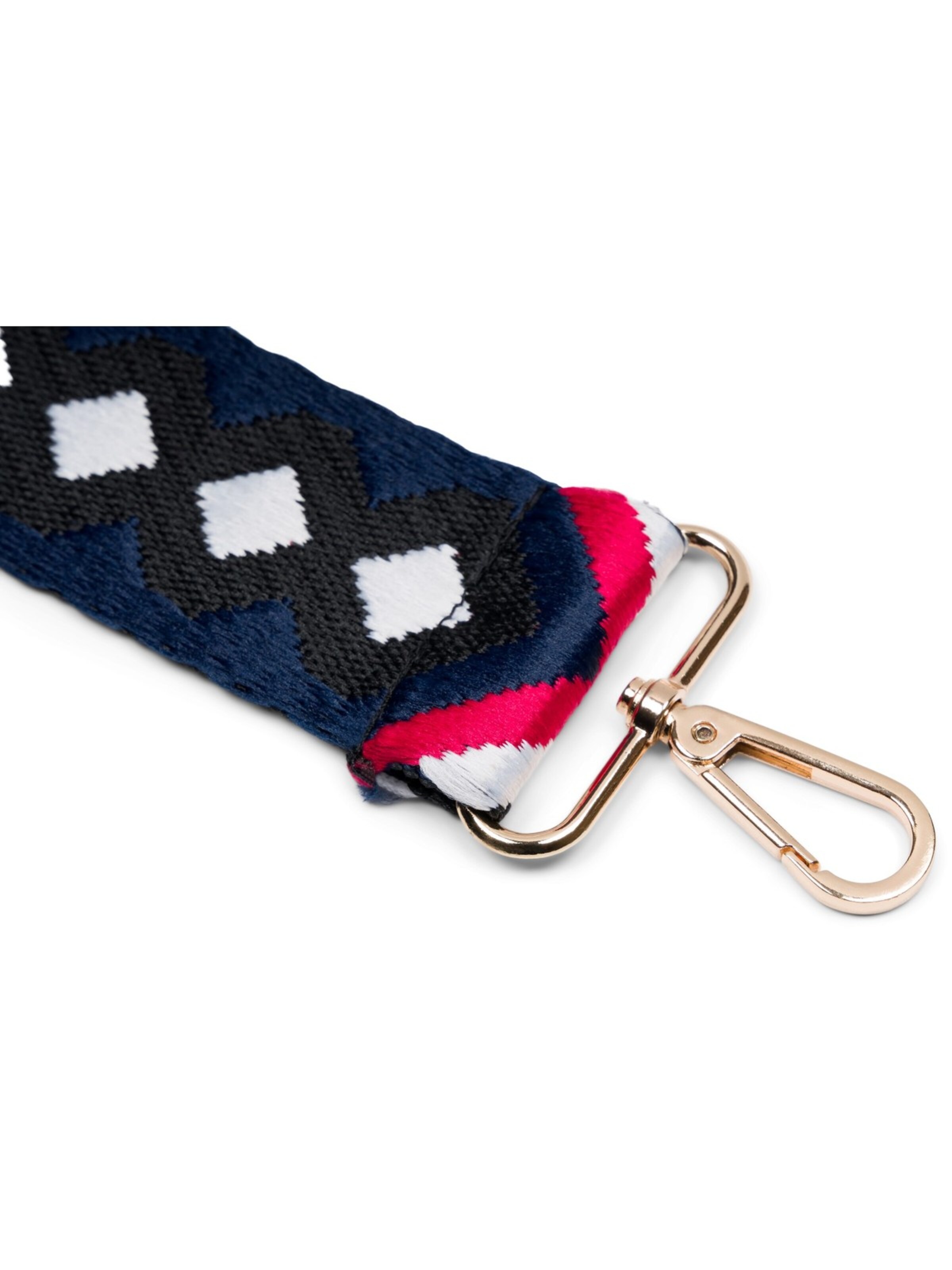 styleBREAKER Taschenzubehör 'Wechsel Taschengurt Ethno Muster bunt'‌‌‌ in Rot