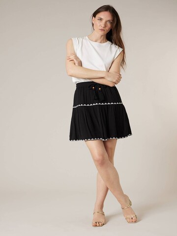 Jupe 'MALINAE' Deeluxe en noir