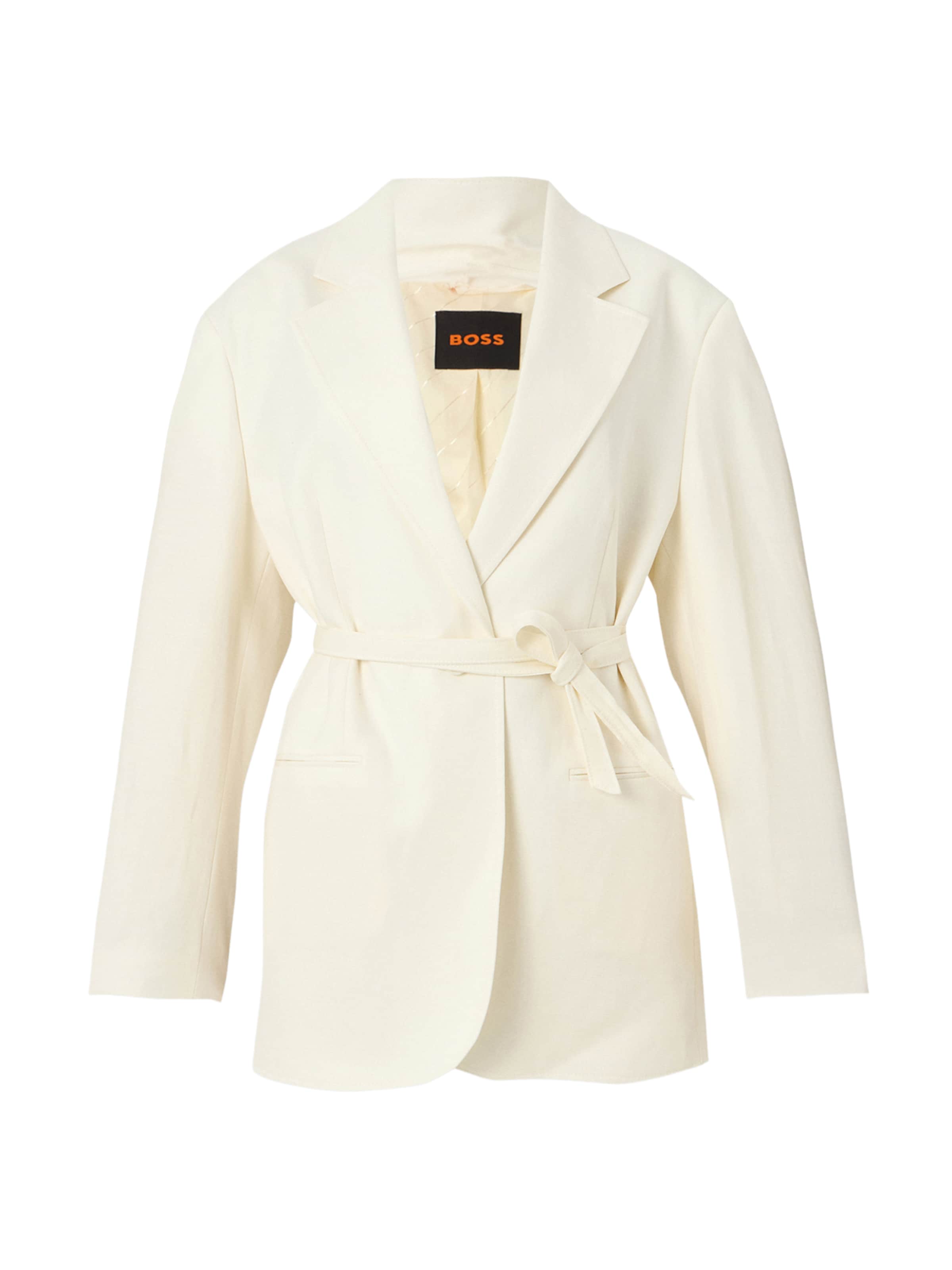 BOSS Блейзер в Белый: спереди