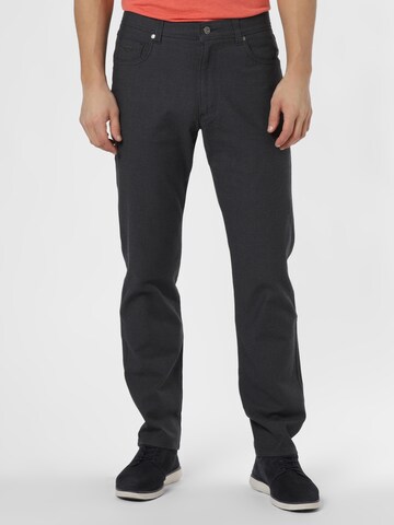 bugatti Regular Pants in Grey: front