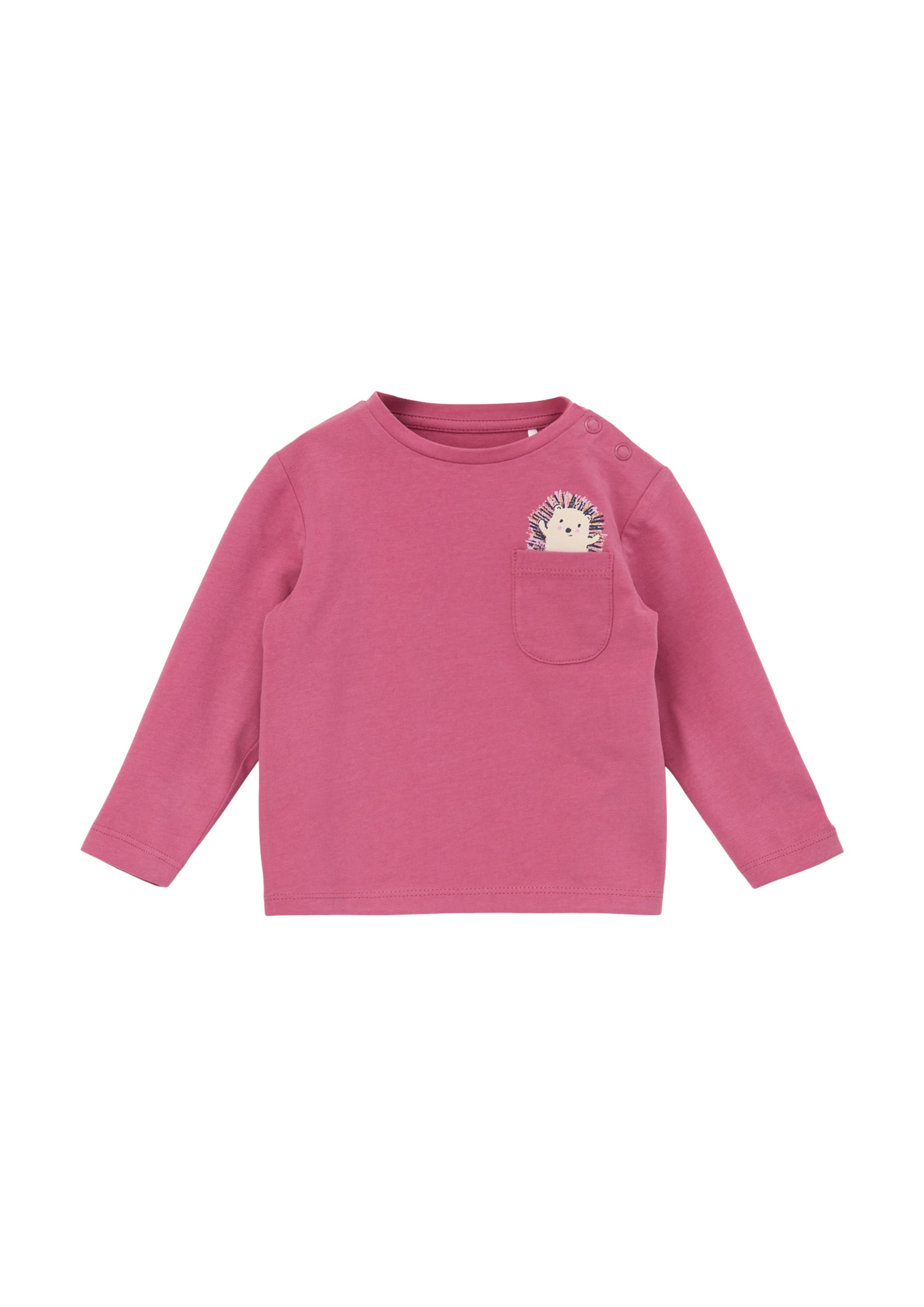 s.Oliver T-Shirt en beige clair / pitaya / noir, Vue avec produit