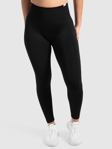 Smilodox Skinny Leggings ' Sena ' in Zwart: voorkant