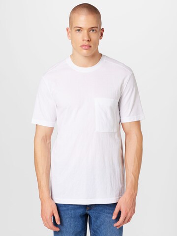 UNITED COLORS OF BENETTON Shirt in White: front