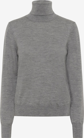 Part Two Pullover 'Sini' in Grau: Vorderseite