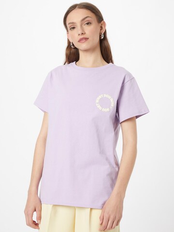 On Vacation Club Shirt 'Circle' in Purple: front
