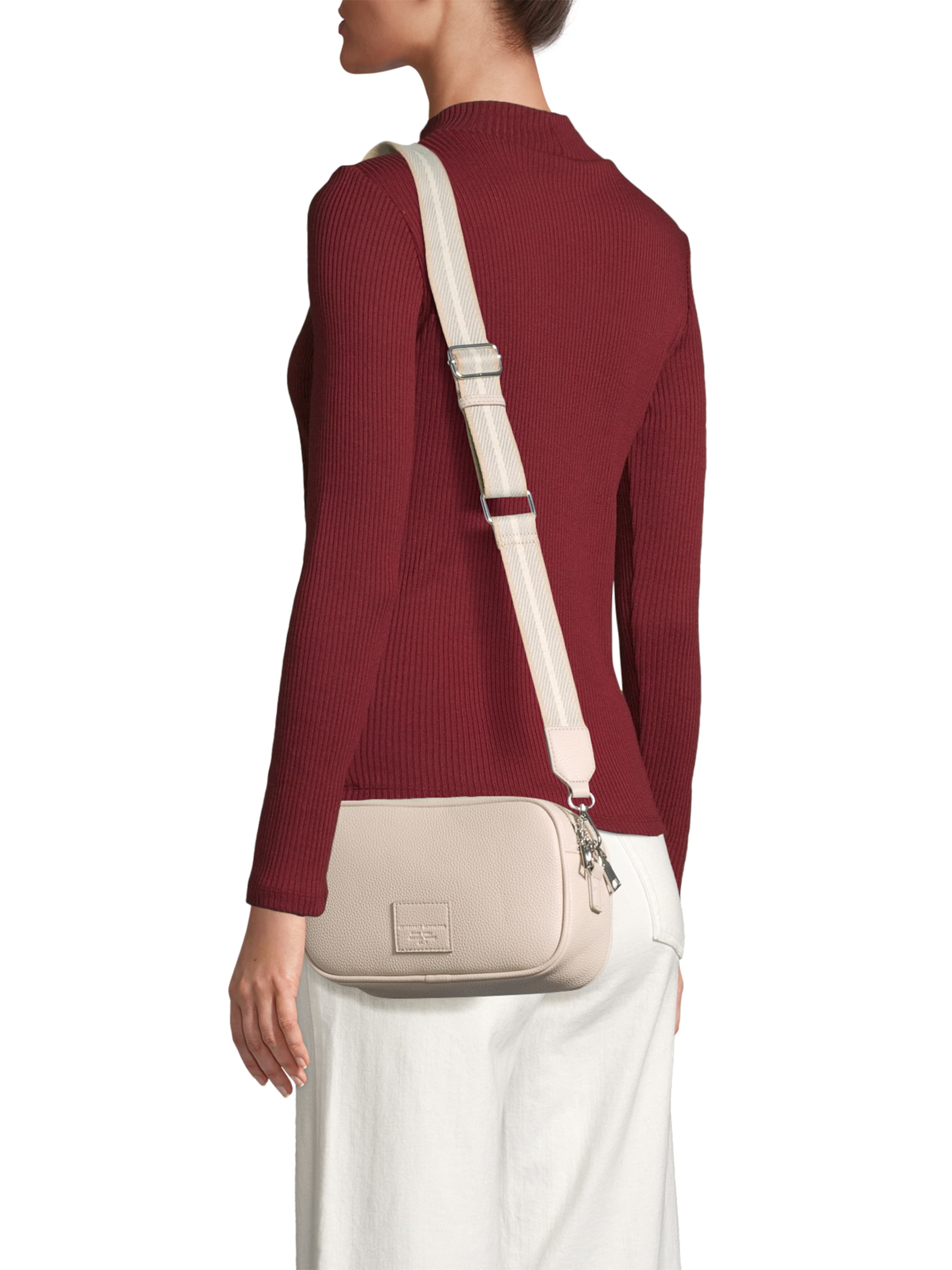 Borsa a tracolla 'MALVIK' di Seidenfelt in beige: frontale