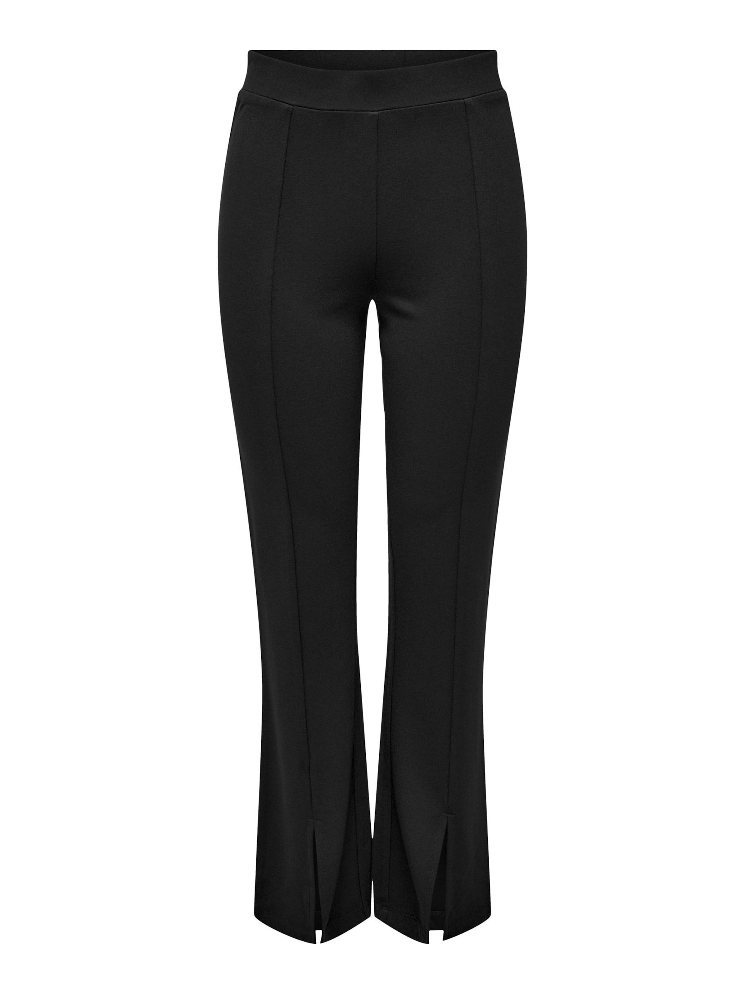 JDY Zvonový Kalhoty 'Pretty' – černá: přední strana