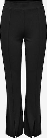 JDY Flared Trousers 'Pretty' in Black: front