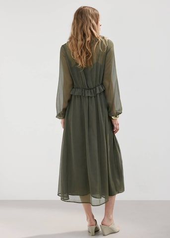 MANGO Kleid in Grün